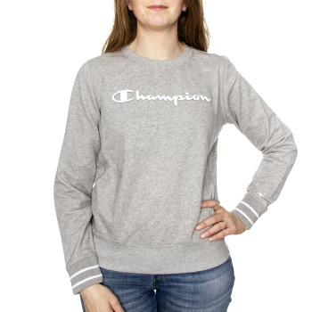 Se Champion Crewneck Sweatshirt Grå Small Dame ved Timarco