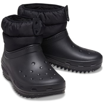 Crocs Classic Neo Puff Shorty Boot W Sort US W8 (EU 38-39) Dame