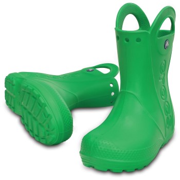 Crocs Handle It Rain Boots Kids Grøn US C9 (EU 25-26) Barn