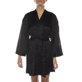 Damella 94001 Robe Sort silke Large Dame