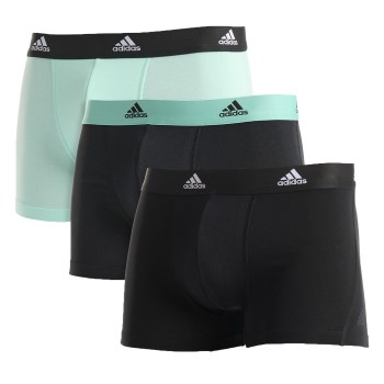 adidas 3P Active Flex Cotton Trunk Turkise bomuld Large Herre