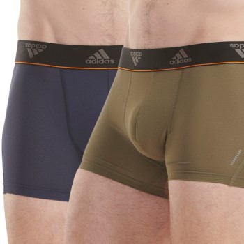 adidas 2P Active Micro Flex Vented Trunk Blå/Grøn polyamid Medium Herre