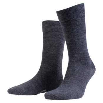 Amanda Christensen Strømper Grade Merino Wool Sock Mørkgrå  Str 39/42