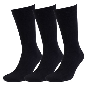 Amanda Christensen Strømper 3P True Ankle Soft Top Sock Sort Str 47/50 Herre