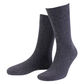 Amanda Christensen Strømper True Ankle Soft Top Sock Antracit Str 39/42 Herre