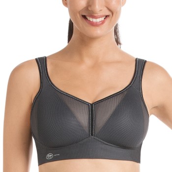 Anita Bh Active Air Control DeltaPad Sports Bra Mørkgrå  A 75 Dame