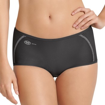 Anita Trusser Active Sporty Brief Panty Mørkgrå  42 Dame