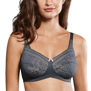 Anita Bh Care Fleur Wireless Mastectomy Bra Mørkgrå  A 85 Dame