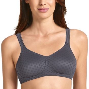 Anita Bh Care Lisa Wireless Mastectomy Bra Mørkgrå  A 75 Dame