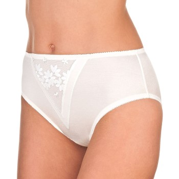 Felina Trusser Swiss Broderie Brief Benhvid 40 Dame