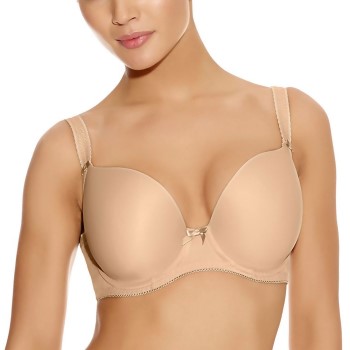 Freya Bh Deco Moulded Plunge T-Shirt Bra Beige B 75 Dame