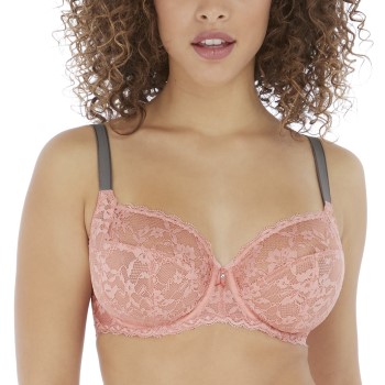 Freya Bh Offbeat Undewired Side Support Bra Rosa D 70 Dame