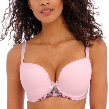 Freya Bh Show Off Underwired Moulded Plunge Bra Lyserosa E 75 Dame