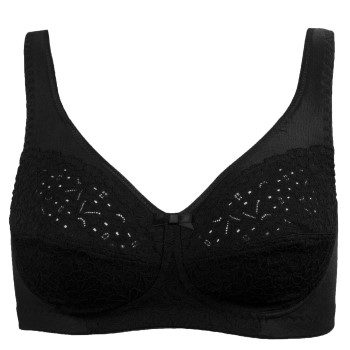 Se Damella Bh Classic Soft Lace Bra Sort A 85 Dame ved Timarco