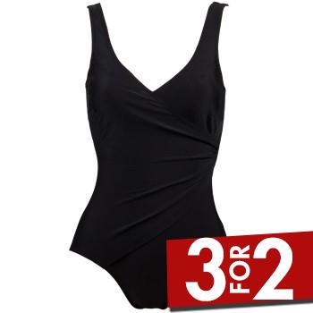 Damella Julia Basic Swimsuit Sort 40 Dame