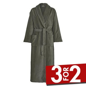 Damella Modal Terry Robe Oliven Medium Dame