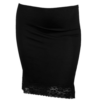 Damella Waist Slip 45 cm Sort viskose 42 Dame