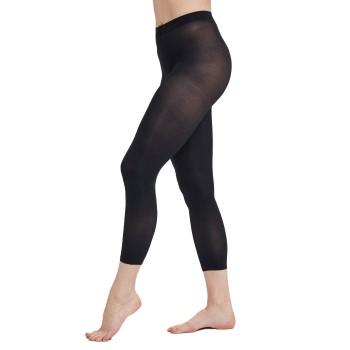 Se Decoy 60 Den 3D Microfiber Leggings Marineblå polyamid M/L Dame ved Timarco