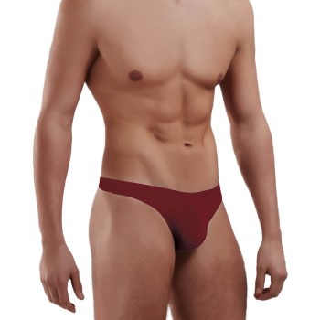 Doreanse Men Basic Thong Vinrød  X-Large Herre