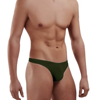 Doreanse Men Basic Thong Mørkgrøn  X-Large Herre