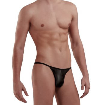 Doreanse Men G-string Sort polyester Large Herre