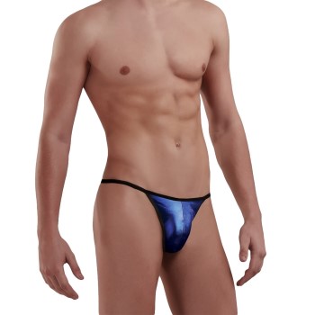 Doreanse Men G-string Kongeblå polyester Large Herre