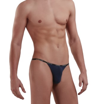 Doreanse Men Sexy String Marineblå micromodal Medium Herre