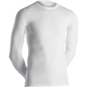 Dovre Long Sleeve Crew Neck Hvid bomuld X-Large Herre