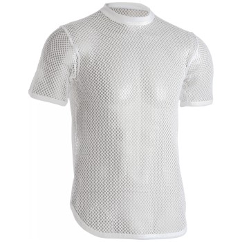 Dovre Organic Cotton Net T-shirt Hvid økologisk bomuld Small Herre