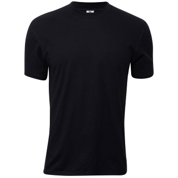 Dovre Singel Jersey T-Shirt Sort bomuld Small Herre