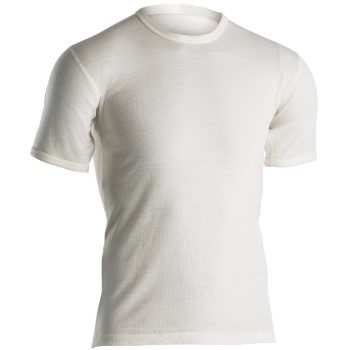 Se Dovre Wool T-shirt Hvid merinould Medium Herre ved Timarco