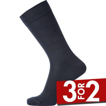 Egtved Strømper Bamboo No Elastic Sock Marineblå Str 45/48 Herre