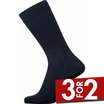 Egtved Strømper Bamboo Socks Mørkblå Str 45/48 Herre