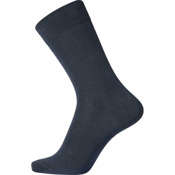 Egtved Strømper Pure Cotton Socks Mørkblå bomuld Str 40/45 Herre