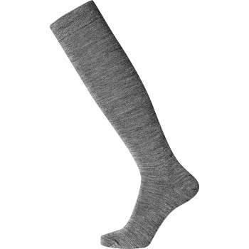 Egtved Strømper Wool Kneehigh Twin Sock Lysegrå Str 40/45 Herre