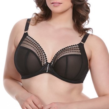 Elomi Bh Matilda Underwired Plunge Bra Sort E 90 Dame