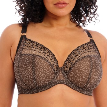 Elomi Bh Matilda Underwired Plunge Bra Leopard M 75 Dame