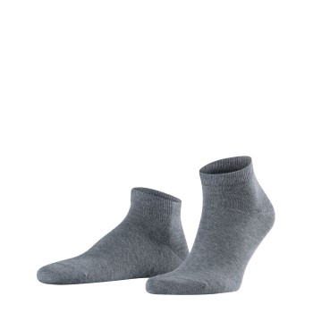 Falke KGaA Falke Strømper 2P Happy Sneaker Socks Grå bomuld Str 39/42 Herre