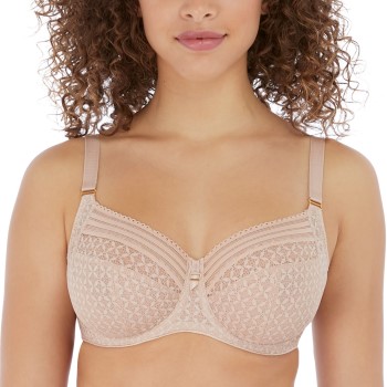 Freya Bh Viva Underwire Side Support Lace Bra Beige polyamid D 80 Dame