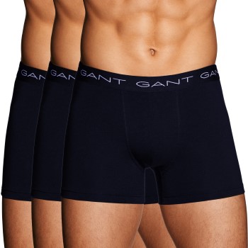 Gant 3P Cotton Stretch Boxer Marineblå bomuld Medium Herre