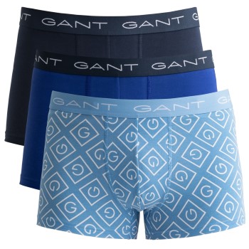 Gant 3P Icon G Trunk Blå bomuld Medium Herre