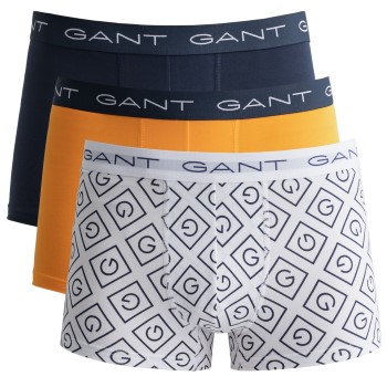 Gant 3P Icon G Trunk Blå/Gul bomuld Medium Herre