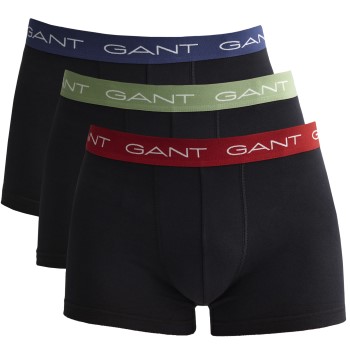 Gant 3P Trunk Sort bomuld Small Herre