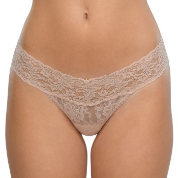 Hanky Panky Trusser Low Rise Thong Beige nylon One Size Dame