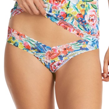 Hanky Panky Trusser Marianne Low Rise Thong Blå/Rød nylon One Size Dame