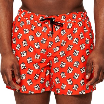 Happy socks Badebukser Doggo Swim Shorts Rød Mønster  polyester X-Large Herre