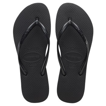 Havaianas Kids Slim Sort Str 23/24 Barn