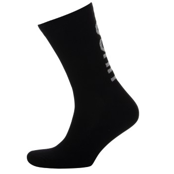 HUGO Strømper Men QS Rib Reflective Sock Sort Str 43/46 Herre