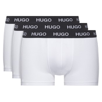 HUGO 3P Triplet Trunk Hvid bomuld Small Herre