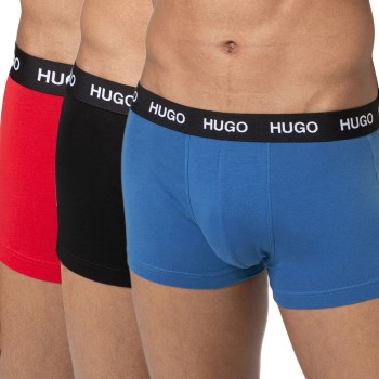 HUGO 3P Triplet Trunk Rød/Sort bomuld X-Large Herre